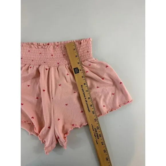 Z Supply Happy Heart Long Sleeve Top and Shorts Loungewear Set Women's S Small - Picture 11 of 12